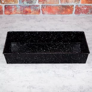 BLACHA FORMA DO PIECZENIA 39X24CM POWŁOKA NIEPRZYWIERALNA MARMUREK KINGHOFF KH-1777 - Formy do ciast - miniaturka - grafika 3