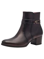 Kozaki damskie - Tamaris Damskie buty 1-25375-43, modne kozaki, Mocca METALLIC, 37 EU, Mocca Metallic, 37 EU - miniaturka - grafika 1