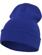 Czapki damskie - Flexfit Czapka Heavyweight Long Beanie niebieski Royal Rozmiar uniwersalny 1501KC - miniaturka - grafika 1
