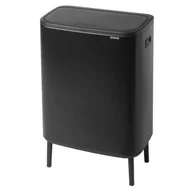 Kosze na śmieci - Brabantia Kosz na śmieci 130229 Bo Touch Bin Hi 60L Czarny - miniaturka - grafika 1