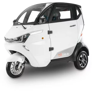 Skuter elektryczny zabudowany MICRO CAR BILI BIKE J1 -biały - Skutery - miniaturka - grafika 1