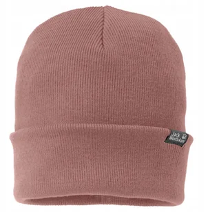 Jack Wolfskin Rib Hat Beanie 1903891-3068 Różowe One size - Czapki damskie - miniaturka - grafika 1