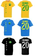 Koszulki sportowe męskie - Koszulka BRAZYLIA Savio SAVINHO 20 - miniaturka - grafika 1