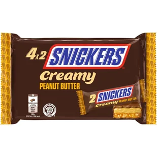 Snickers Creamy Peanut Butter z Niemiec - Przekąski dla dzieci - miniaturka - grafika 1
