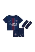 Dresy damskie - Trzyczęściowy strój piłkarski dla niemowląt imaluchów Nike Paris Saint-Germain Stadium2025/26 (wersja domowa) replika - Niebieski - miniaturka - grafika 1