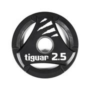 Obciążenia - TIGUAR Talerz olimpijski TIGUAR TI-WTPU00250 2.5 kg) - miniaturka - grafika 1