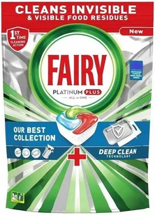 Fairy Platinum Plus Kapsułki do zmywarki 50 szt - Środki do zmywarek - miniaturka - grafika 1