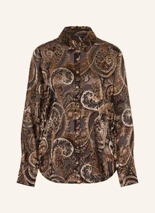 Guess Bluzka Oversize Clarisse braun - Bluzki damskie - miniaturka - grafika 1