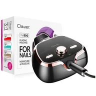 Frezarki do paznokci - Frezarka do manicure Clavier FX 800 - 65W 35000 obr., czarna - miniaturka - grafika 1