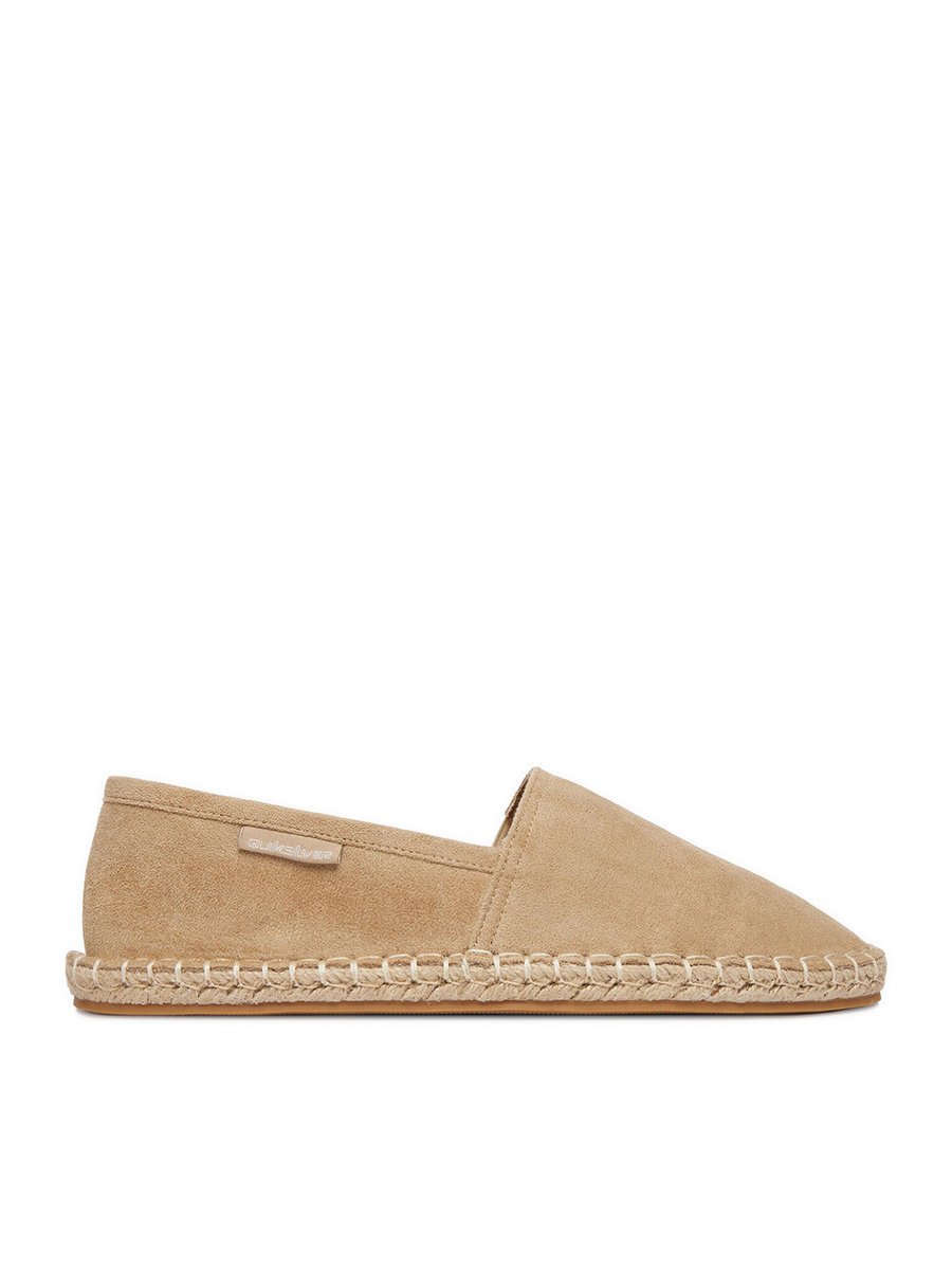 Quiksilver Espadryle Męskie Beżowy QUIKSILVER-EOHP-BARREL-01 Beżowy
