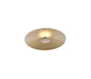 Paul Neuhaus Nowoczesna lampa sufitowa okrągła złota wbudowany LED - Plate - Lampy sufitowe - miniaturka - grafika 2