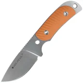 Noże - Nóż Real Steel Hunter 165 Orange G10, Stonewashed 12C27 (3532) - miniaturka - grafika 1