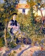 Plakaty - Galeria Plakatu, Plakat, Nini In The Garden (Nini Lopez), Auguste Renoir, 50x70 cm - miniaturka - grafika 1