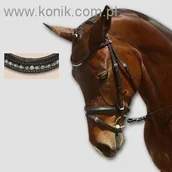 Ogłowia - KIEFFER Ogłowie Maike z nachrapnikiem szwedzkim - miniaturka - grafika 1