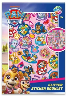Książka z naklejkami z brokatem Psi Patrol - artykuł papierniczy - Szkolne artykuły papiernicze - miniaturka - grafika 1
