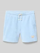 Spodnie i spodenki dla chłopców - Szorty z naszytym logo - miniaturka - grafika 1