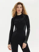 Pozostała odzież narciarska - Brubeck Bielizna termoaktywna górna LS1307W Czarny Slim Fit - miniaturka - grafika 1