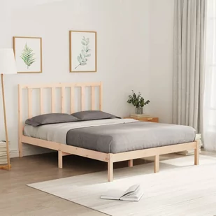 Lumarko Rama łóżka, lite drewno, 120x200 cm - Łóżka - miniaturka - grafika 1