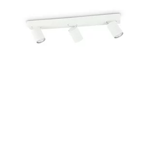 Ideal Lux Oprawa sufitowa RUDY PL3 biała 229065 - Lampy sufitowe - miniaturka - grafika 1