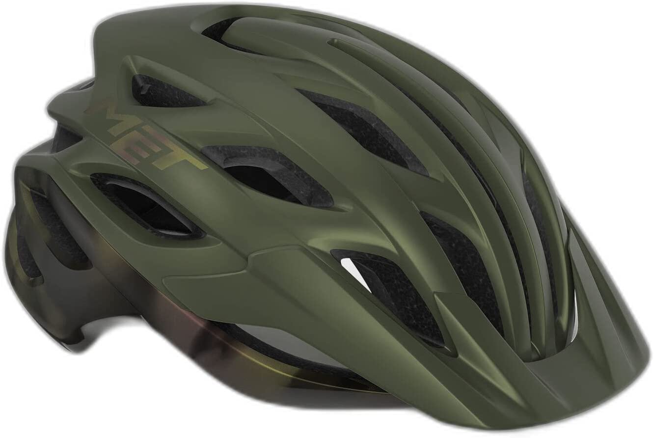 Kask rowerowy MET VELENO w kolorze oliwkowym, rozmiar L