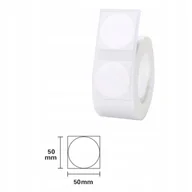Etykiety do drukarek - Niimbot Etykiety R 50x50mm 150 sztuk okrągłe dla B21, B21S, B3S, B1 - miniaturka - grafika 1
