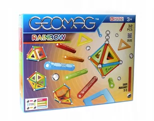 Geomag Rainbow Klocki Magnetyczne 32 Elementy - Klocki - miniaturka - grafika 1