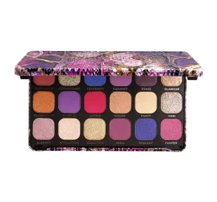 Makeup Revolution Forever Flawless Eyeshadow Palette Paleta 18 Cieni Do Powiek Show Stopper - Cienie do powiek - miniaturka - grafika 1