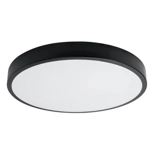 Sufitowa lampa Onyx SL.1248 Sollux LED 65W 3000K koło czarna - Lampy sufitowe - miniaturka - grafika 1