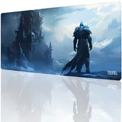 Podkładki pod mysz - PODKŁADKA POD MYSZ GAMINGOWA Lodowa Twierdza 90x40 TILT Wodoodporna XXL XL - miniaturka - grafika 1