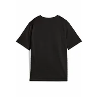 Koszulki sportowe damskie - Damska strukturalna koszulka ESS ELEVATED o luźnym kroju PUMA Black - miniaturka - grafika 1