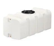 Beczki - Zbiornik plastikowy 500 l SK biały wym. 157 x 66 x 61 cm (gwint dolny i górny mosiężny 3/4 cala) - miniaturka - grafika 1
