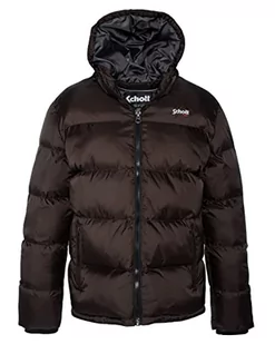 Schott NYC Idaho Kurtka puchowa ZIPPEE COL Top Schott, ciemny brąz, L dorośli - Kurtki damskie - miniaturka - grafika 1