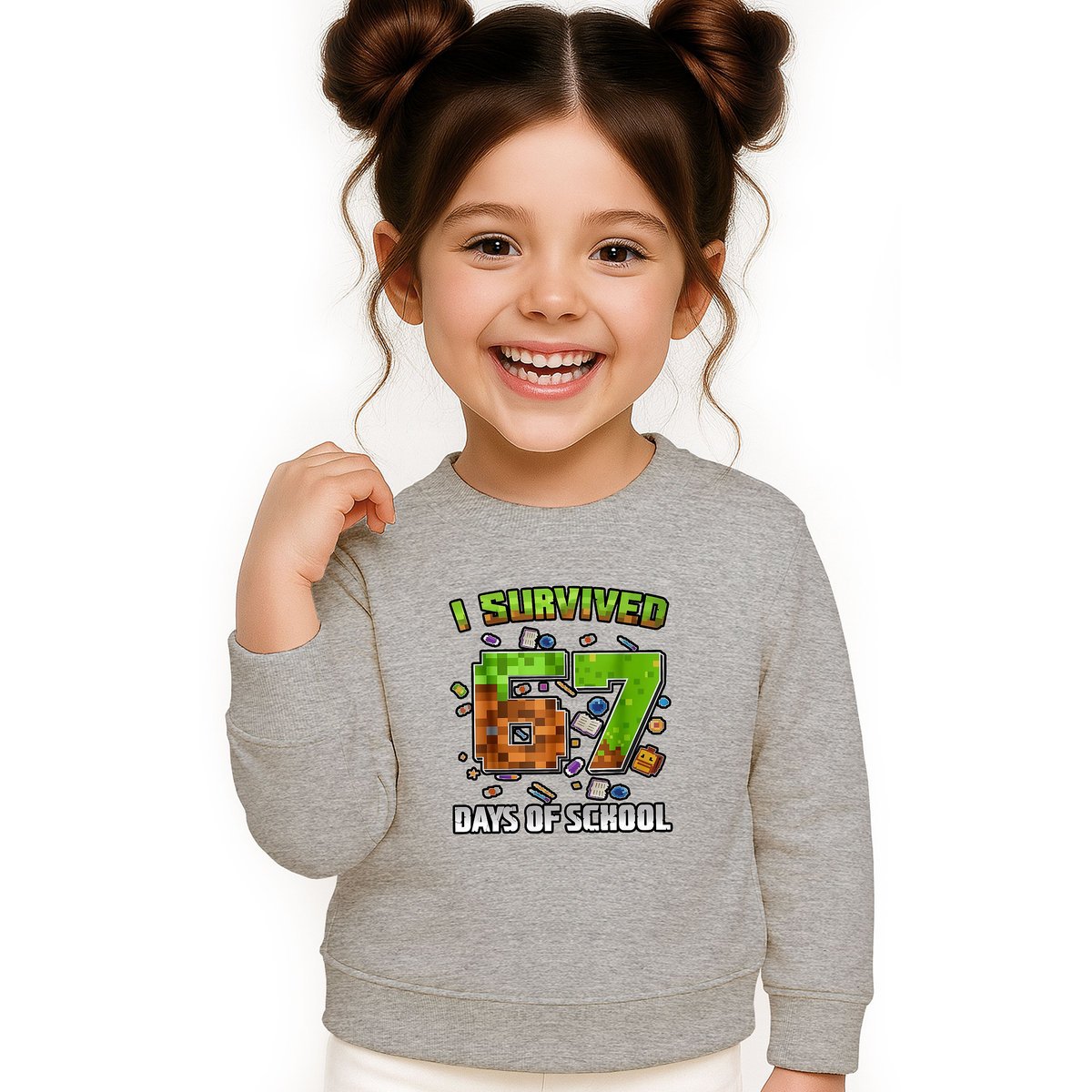 BLUZA DZIECIĘCA 67 SIX SEVEN VIRAL DLA CHŁOPCA DZIEWCZYNKI 122-128