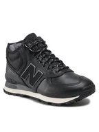 Buty trekkingowe męskie - New Balance Trekkingi MH574GX1 Czarny - miniaturka - grafika 1