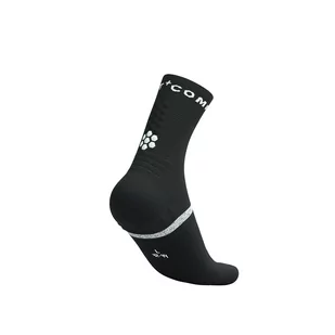 COMPRESSPORT Skarpetki do biegania PRO MARATHON SOCKS V2.0 black/white - Skarpetki sportowe męskie - miniaturka - grafika 5