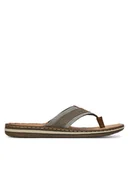 Klapki i japonki męskie - Rieker Japonki 21095-42 Beżowy - miniaturka - grafika 1