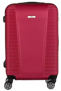 Średnich rozmiarów walizka podróżna z tworzywa ABS+ — Peterson - Walizki - miniaturka - grafika 1