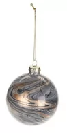 Bombki - Bombka na choinkę szklana marmurkowa ozdobna 8 cm 1szt - miniaturka - grafika 1