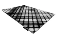 Dywany - Dywan INTERO REFLEX 3D Kratka szary 140x190 cm - miniaturka - grafika 1