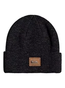 Czapki damskie - Quiksilver Czapka chłopięca Beanie Performer czarny Rozmiar uniwersalny - miniaturka - grafika 1