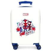 Walizki - Joumma Marvel Spidey Team Walizka kabinowa niebieska 33 x 50 x 20 cm sztywne zapięcie szyfrowe ABS boczne zapięcie szyfrowe 28,4 kg 2 kg 4 koła podwójny bagaż ręczny, Niebieski, walizka kabinowa - miniaturka - grafika 1