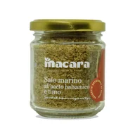 Sól - Sól morska Sycylijska z octem balsamicznym i tymiankiem, 300 g / Macara - miniaturka - grafika 1
