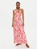 Sukienki - YAS Sukienka letnia Tropia 26033844 Kolorowy Regular Fit - miniaturka - grafika 1