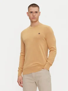 Timberland Sweter TB0A2BMM Beżowy Regular Fit - Swetry męskie - miniaturka - grafika 1