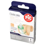 Apteczki i materiały opatrunkowe - Plaster z antybakteryjnym opatrunkiem do cięcia Pic Delicate beżowy (Pic Solution) - miniaturka - grafika 1