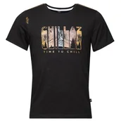 Koszulki sportowe męskie - Koszulka męska Chillaz Time to Chill Rozmiar: L / Kolor: czarny - miniaturka - grafika 1