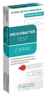 Testy ciążowe i diagnostyczne - Hydrex PRZED.TECH.HANDL. Helicobacter Test wykrywa obecność przeciwciał bakterii - miniaturka - grafika 1