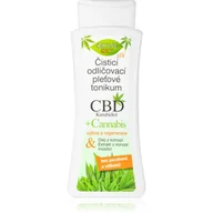 Toniki i hydrolaty do twarzy - Bione Cosmetics Tonik oczyszczający i do demakijażu CBD Kanabidiol 255 ml - miniaturka - grafika 1