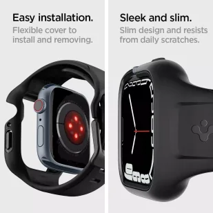 Pasek Spigen Liquid Air "Pro" do Apple Watch 7/8 (45mm) Black - Akcesoria do smartwatchy - miniaturka - grafika 15