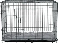 Sprzęt podróżny i transportery dla psów - Zolux ZOLUX NOMAD 2w1 XXL - kennelowa klatka z dywanikiem - dla psa 121x76x82cm - miniaturka - grafika 1